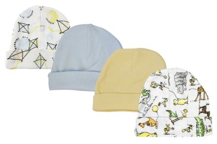 Baby Boys Caps (Pack of 4)