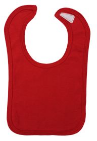 Red Interlock Bib