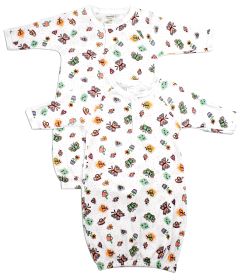 Girls Print Infant Gowns - 2 Pack