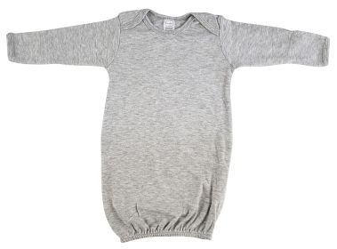 Newborn Heather Grey Gown