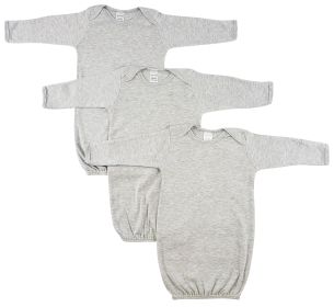 Newborn Baby 3 Piece Gown Set