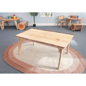 Nature View Live Edge Rectangle Table 18H