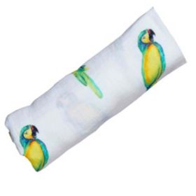 ORGANIC SWADDLE - PARROT