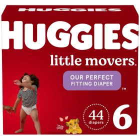 Huggies Little Movers Baby Diapers Size 6;  44 Count