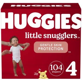 Huggies Little Snugglers Size 4;  104 Count