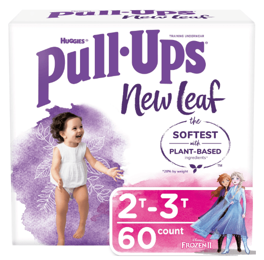Pull-Ups Girls' New Leaf Training Pants Size 3T-4T; 16 Ct Pull-Ups Girls' New Leaf Training Pants Size 3T-4T; 16 Ct