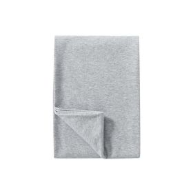 Newborn Solid Colour Cotton Wrap Quilt Baby Nap Quilt Outfits (Color: Grey, Size/Age: 0-1Y)